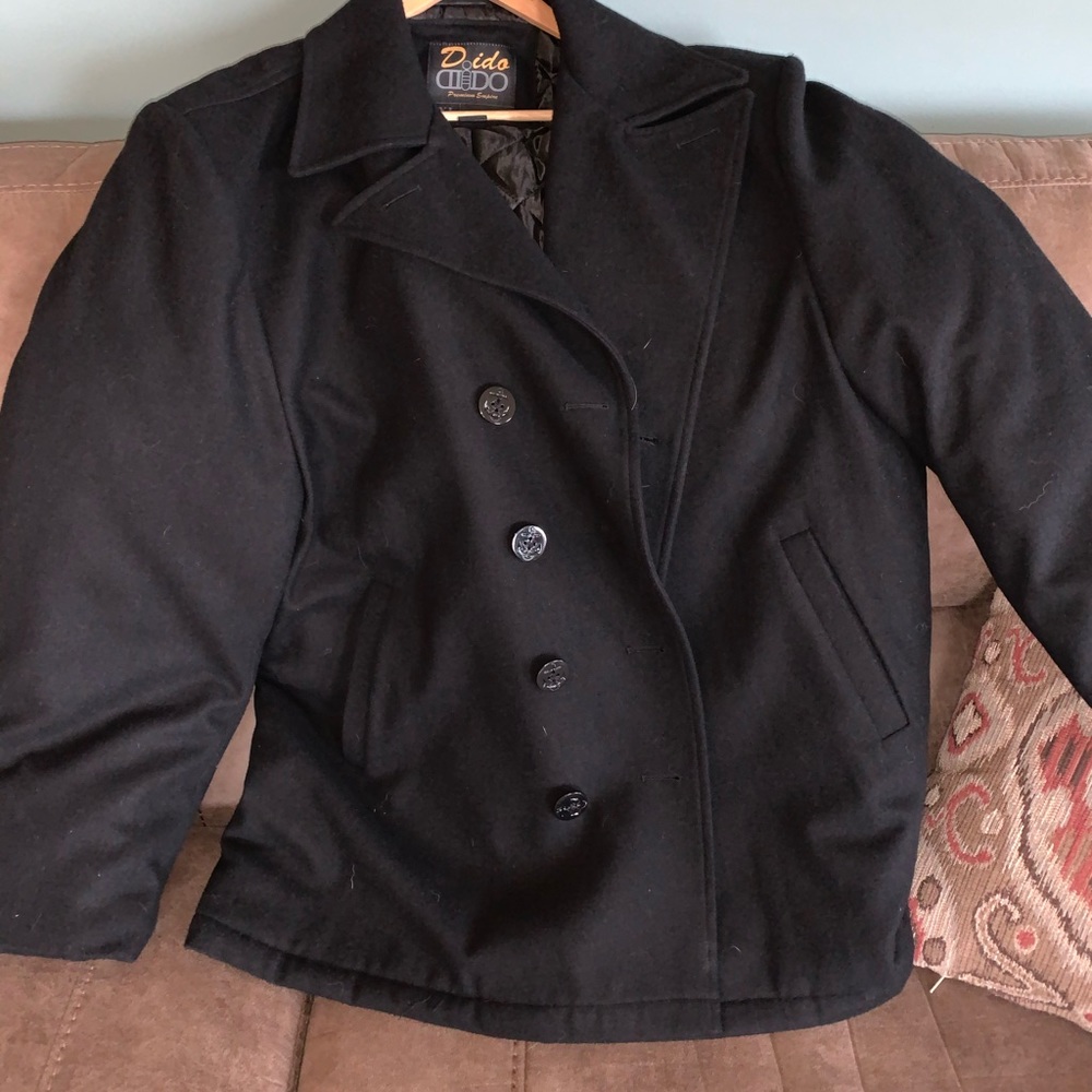 Black coat